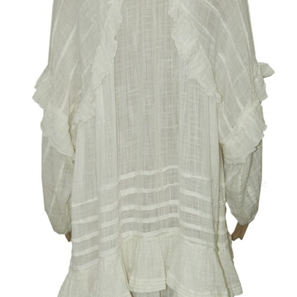 Free People White Mini Dress - Picture 7 of 8
